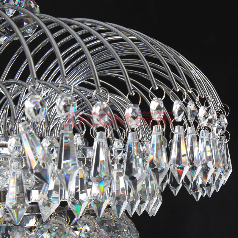 凯帝照明KD-D3018 奢华水晶吊灯点亮现代客厅与餐厅