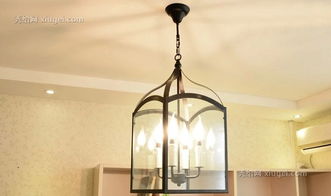 新一代家居灯饰 名御餐厅铁艺吊灯W8141，创意LED节能照明之选