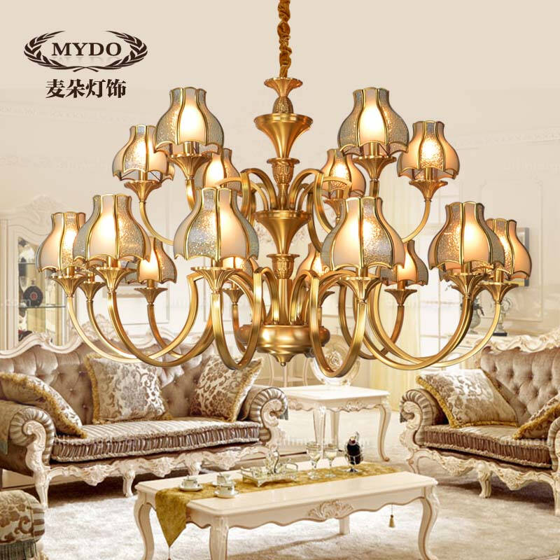 优雅欧式风范 麦朵全铜吊灯，点亮家居的艺术格调